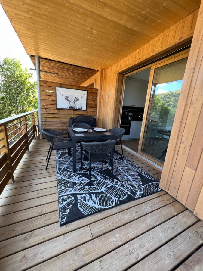 Magnifique Appartement Classe 4 Etoiles Avec Sauna Et Terrasse Dans Chalet La Bresse Eksteriør billede